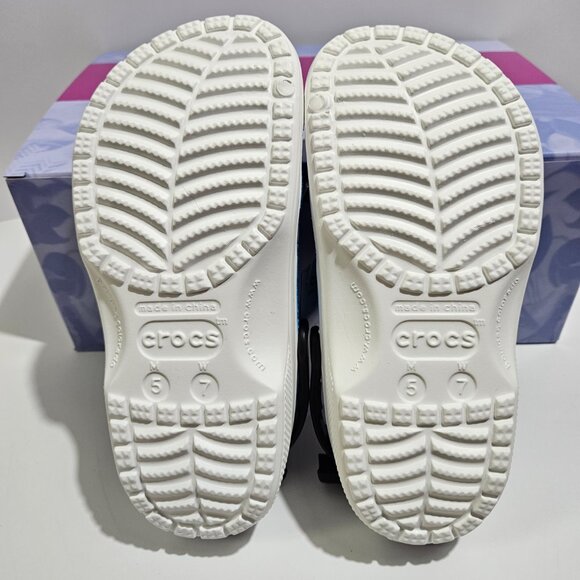 Disney Alice In Wonderland Slip On Clogs Women's Size 7 Sandals With Box Blue - Picture 3 of 11